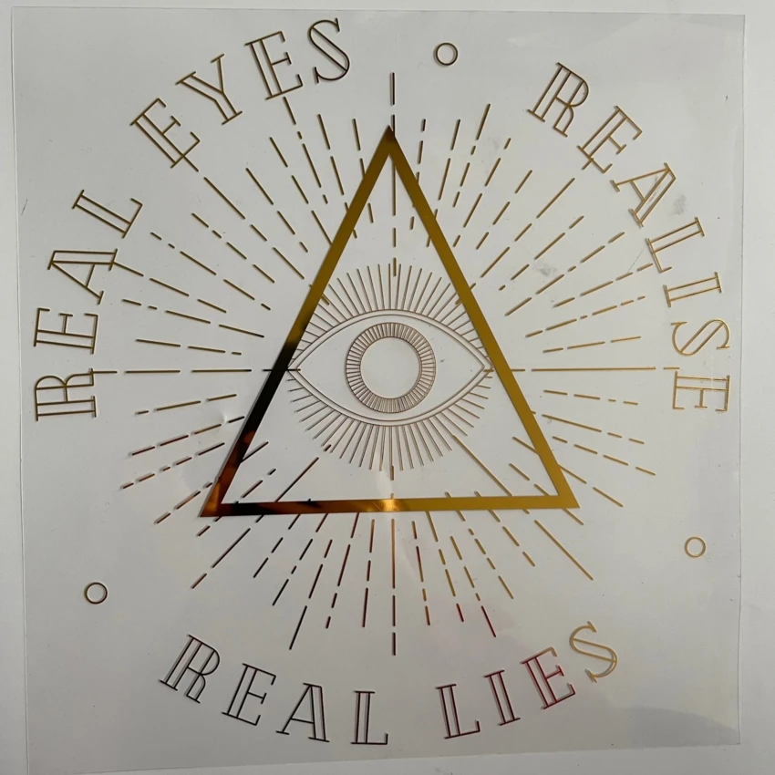 Customized Beautiful Design Metal heat Transfer Stickers Label Non Removable Transfer Stickers Foil Transfer heat on sticker