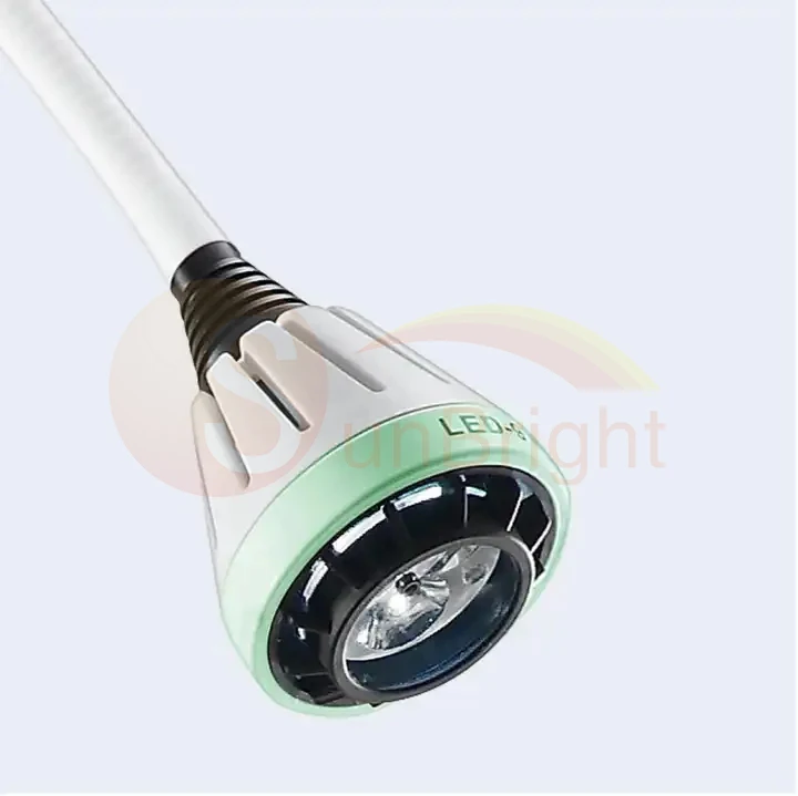 Gynecological Exam Light Examination ENT Ophthalmology Goose Neck Mobile LED Medical Light on Floor
