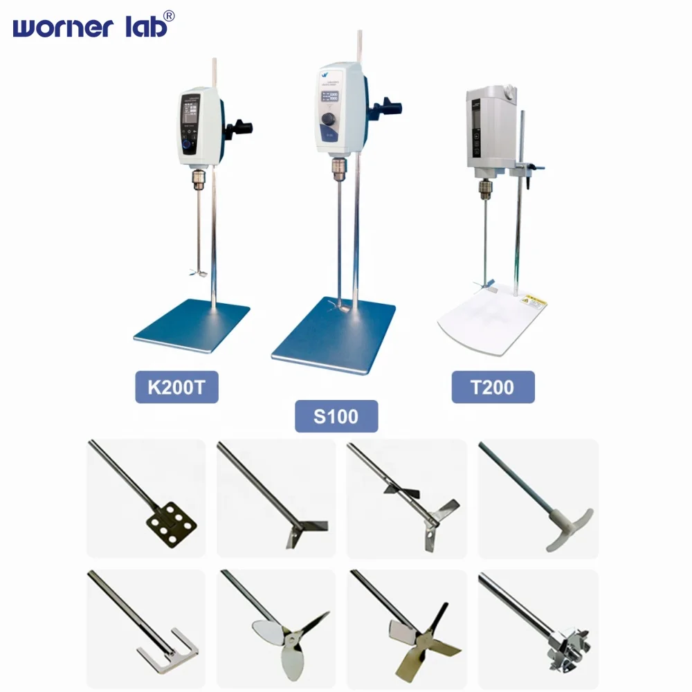 Worner Lab цифровой смеситель лабораторная электрическая мешалка/синхронизация скорость 30 ~ 2000 об/мин