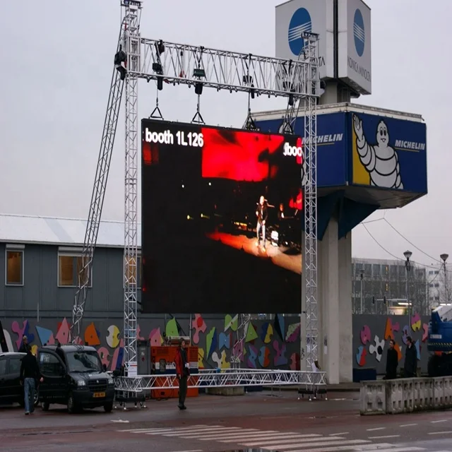 
Outdoor P5 LED Display of 960x960mm Die Casting Aluminum Panel Cabinet for Fixed and Rental Use 
