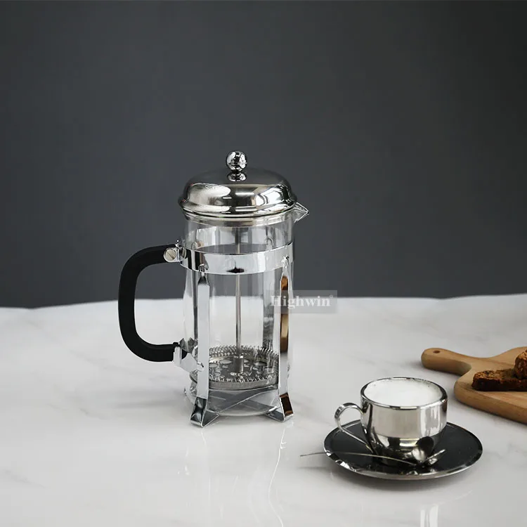 Best Price refractory glass coffee french press 350ml