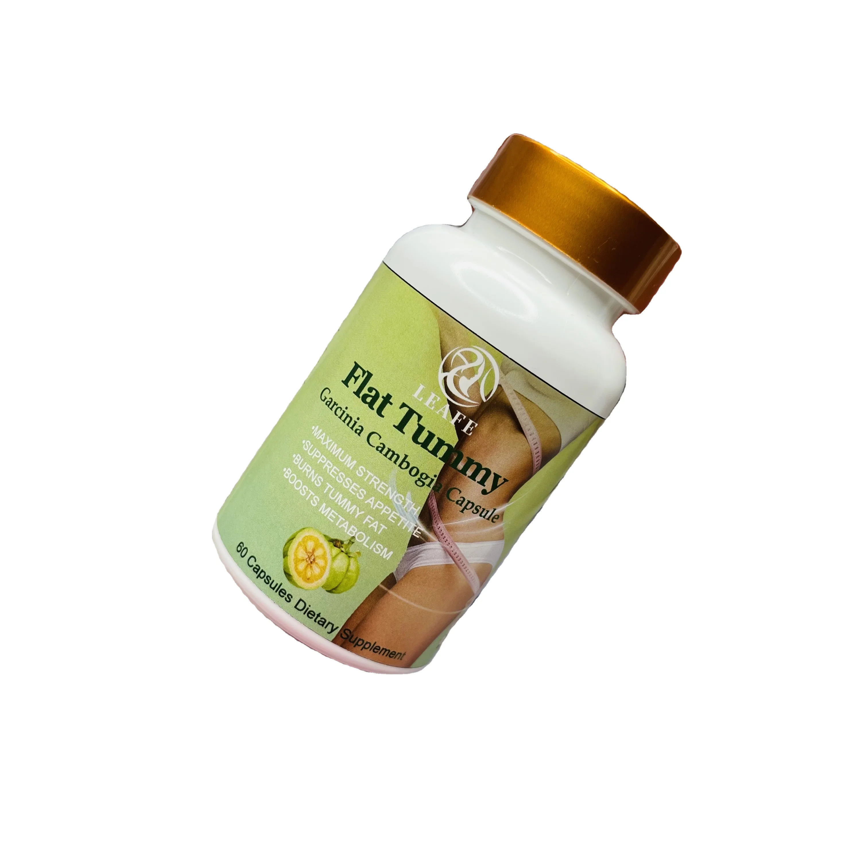 Травяное средство для сжигания жира, плоская капсула для живота, гарцинии камбоджийской