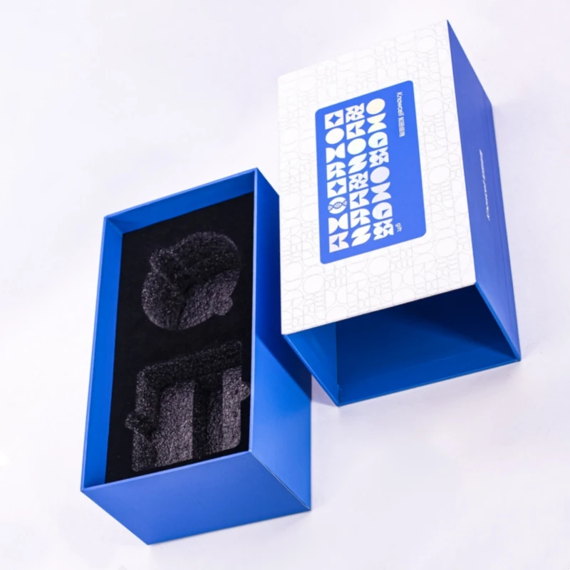 Custom cardboard gift box Cosmetics packaging box Environmental drawer type paper packaging box
