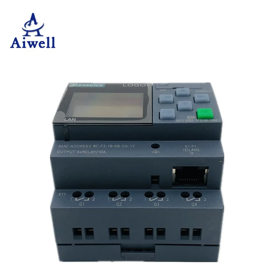 Original Module Siemens PLC Logo 8 6ED1052-1FB08-0BA1 Programmable Controller