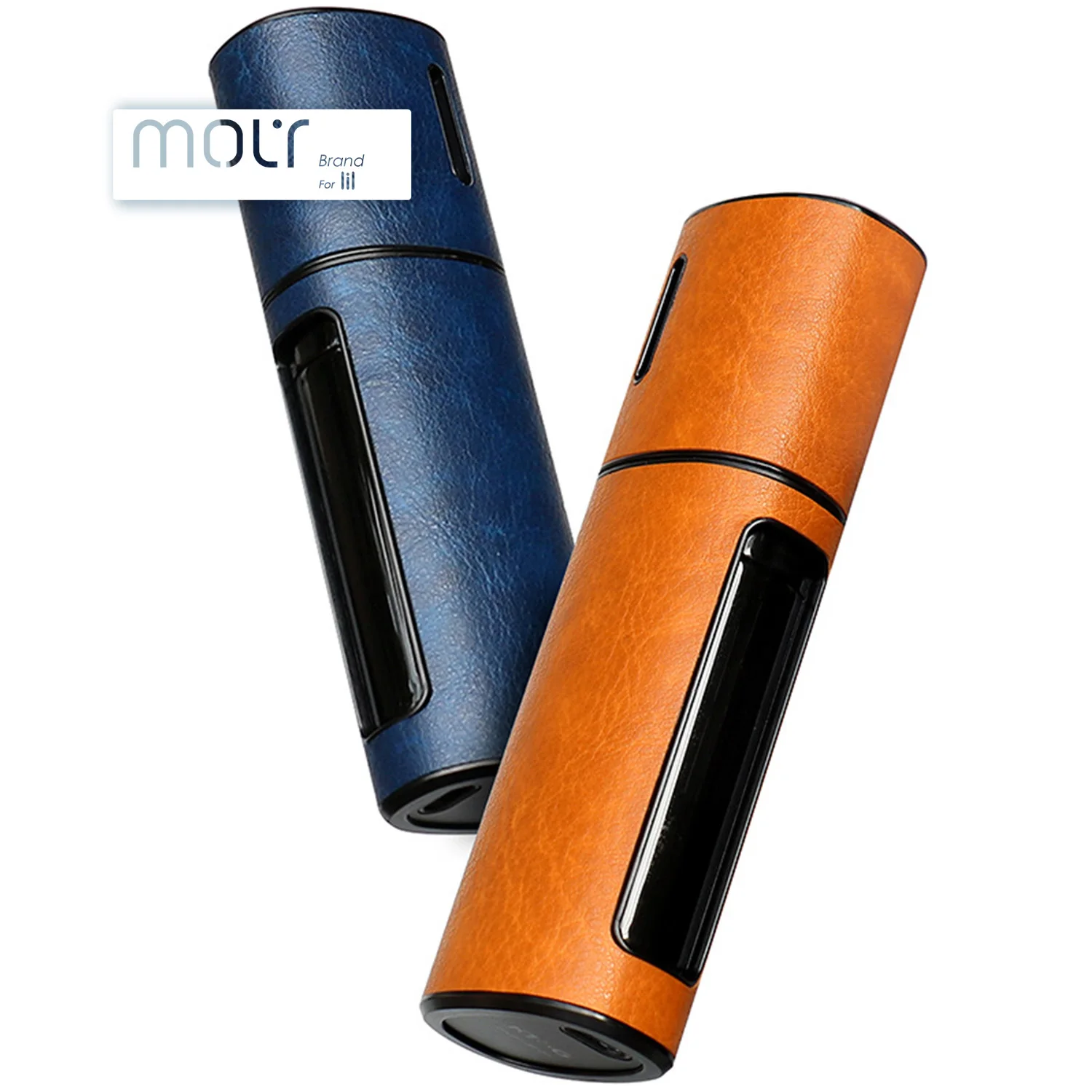 Molytech 2022 Heat Not Burn Device Iqo Pu Leather Lil Cover L004 Lil Case Electronics Cigarette Vape Accessories For Lil