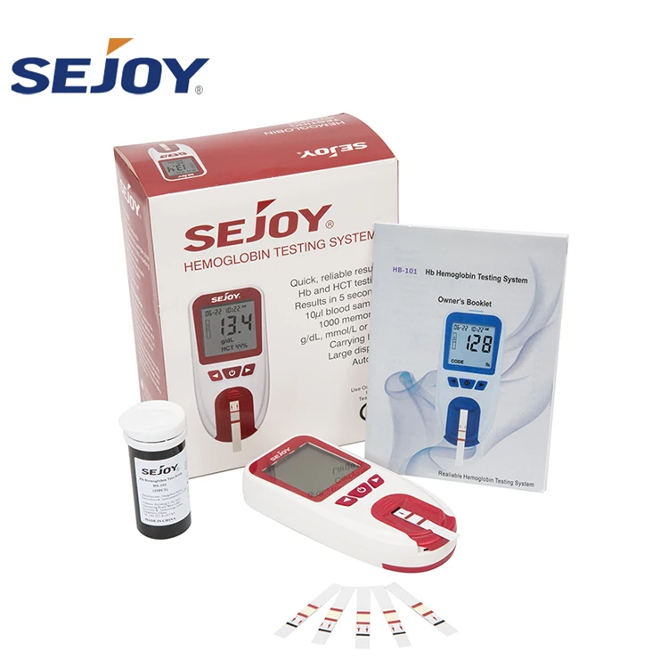 Sejoy OEM Home Care Hemoglobinometer HB Meter Hemoglobin Machine
