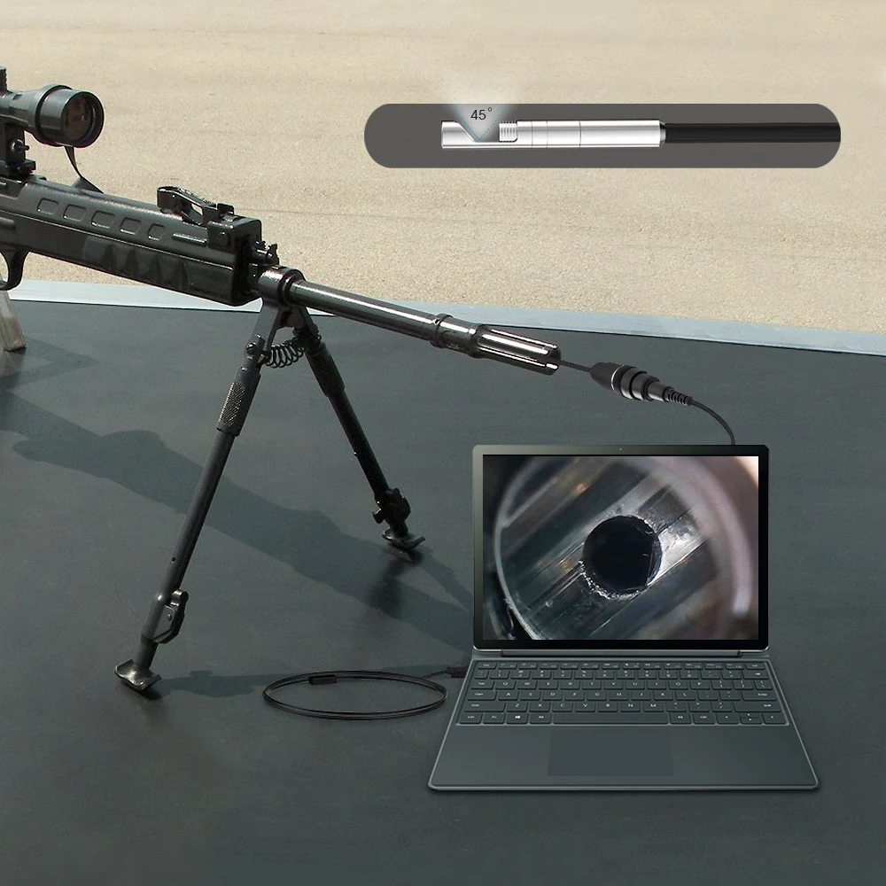 TESLONG 0.2 inch Side-view mirror firearm borescope for gunsmiths