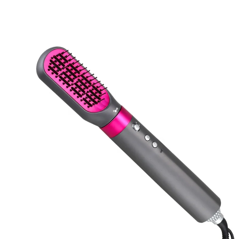 CONFU Personalized Hot Hair Brush Electric 3 in 1 Hot Air Brush Styler for All Type Hair