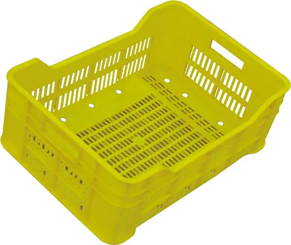 
Plastic Injection Turnover Box Beverage Bottle Industrial Fruit Stackable Storage Crate Mold 