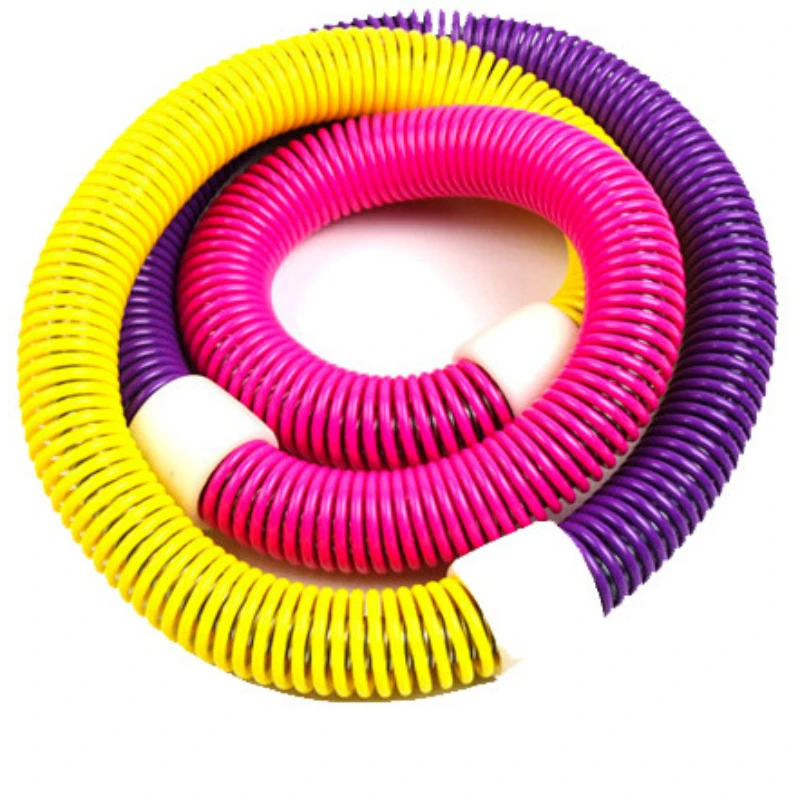 Fitness Adjustable Metal Slimming Wholesale Ring Hoops Weighted Stainless Steel Hu La Hoop Hoops New Fashion