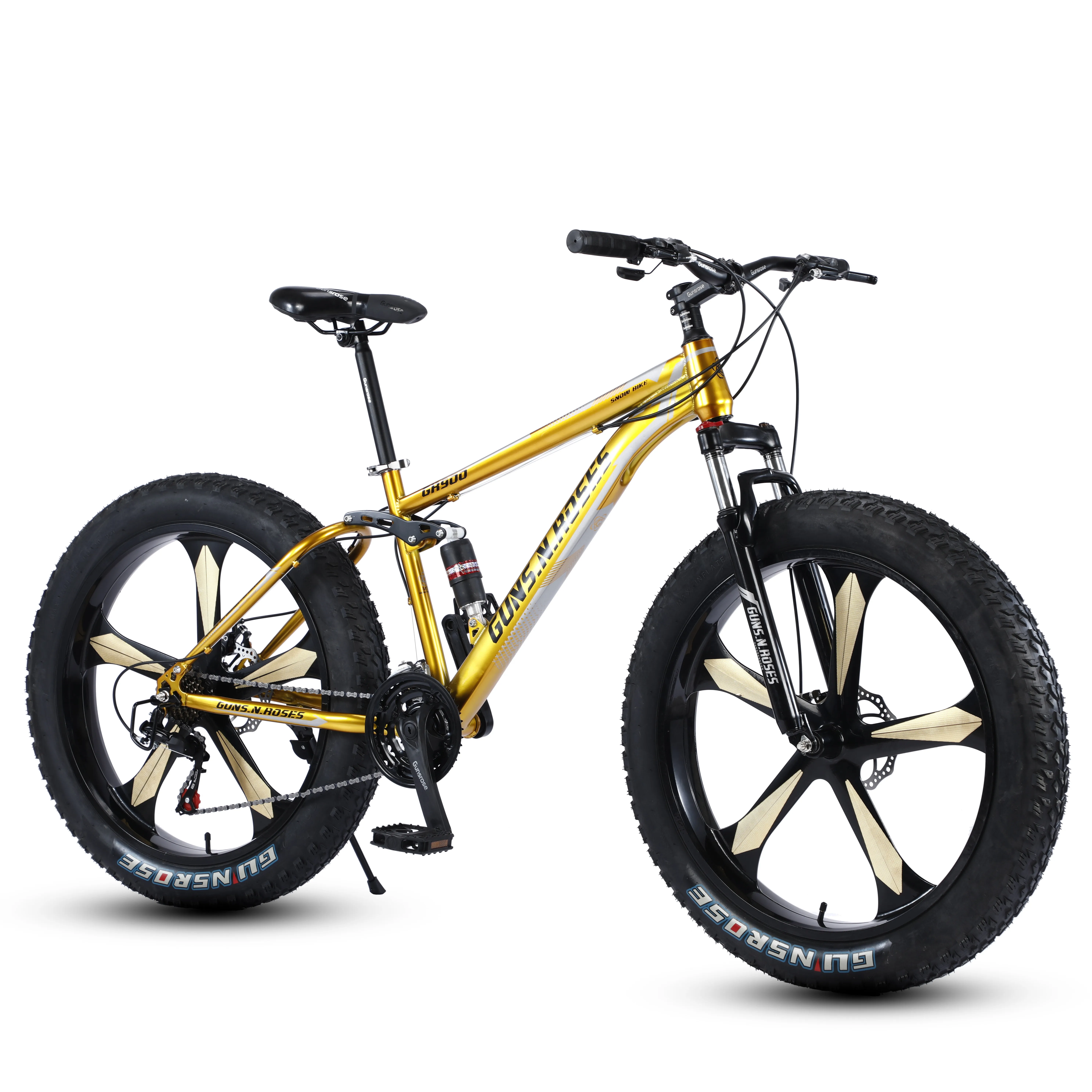 26inch 21speed mtb bicycles Full suspension fat tire bicicletas adult chopper bicycles beach cruiser bike