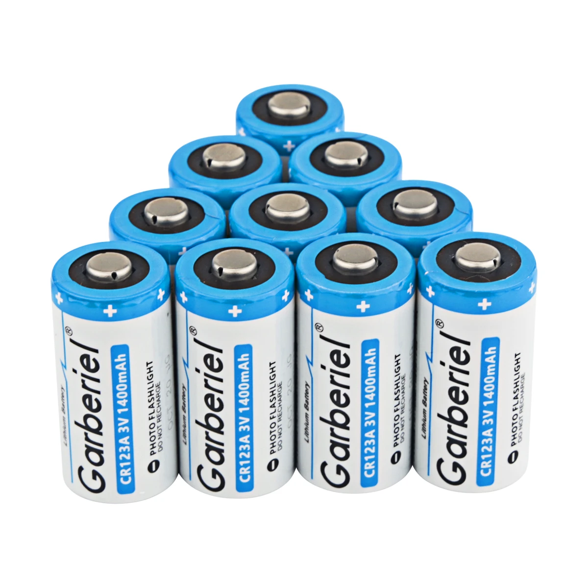 3.0v 1400mah CR123A Lithium Battery Non Rechargeable Lithium Battery CR123A Disposable Li-ion Battery