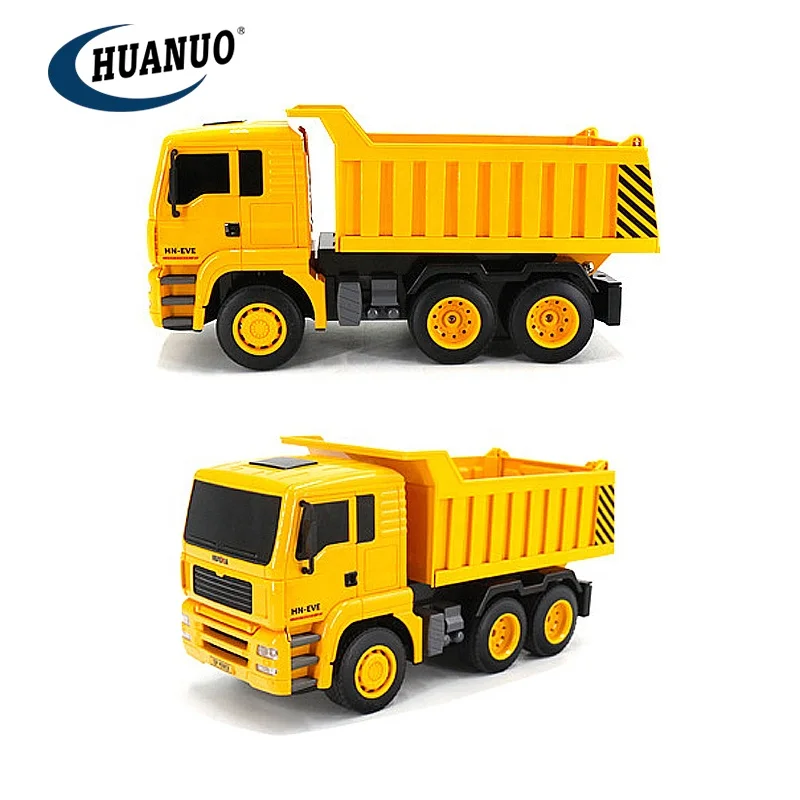 1/18 2.4GHz 6CH Rc Dump Truck Toys Electric Engineering Tipper Dumper Lorry Model Truck with Lights