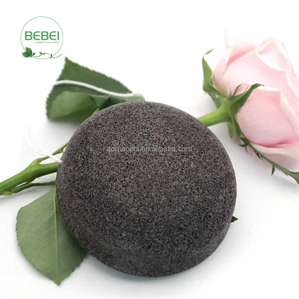 Custom 100% Natural Facial Exfoliating Skin Care Private Label Hypoallergenic Cleaning Organic Konjac Sponge