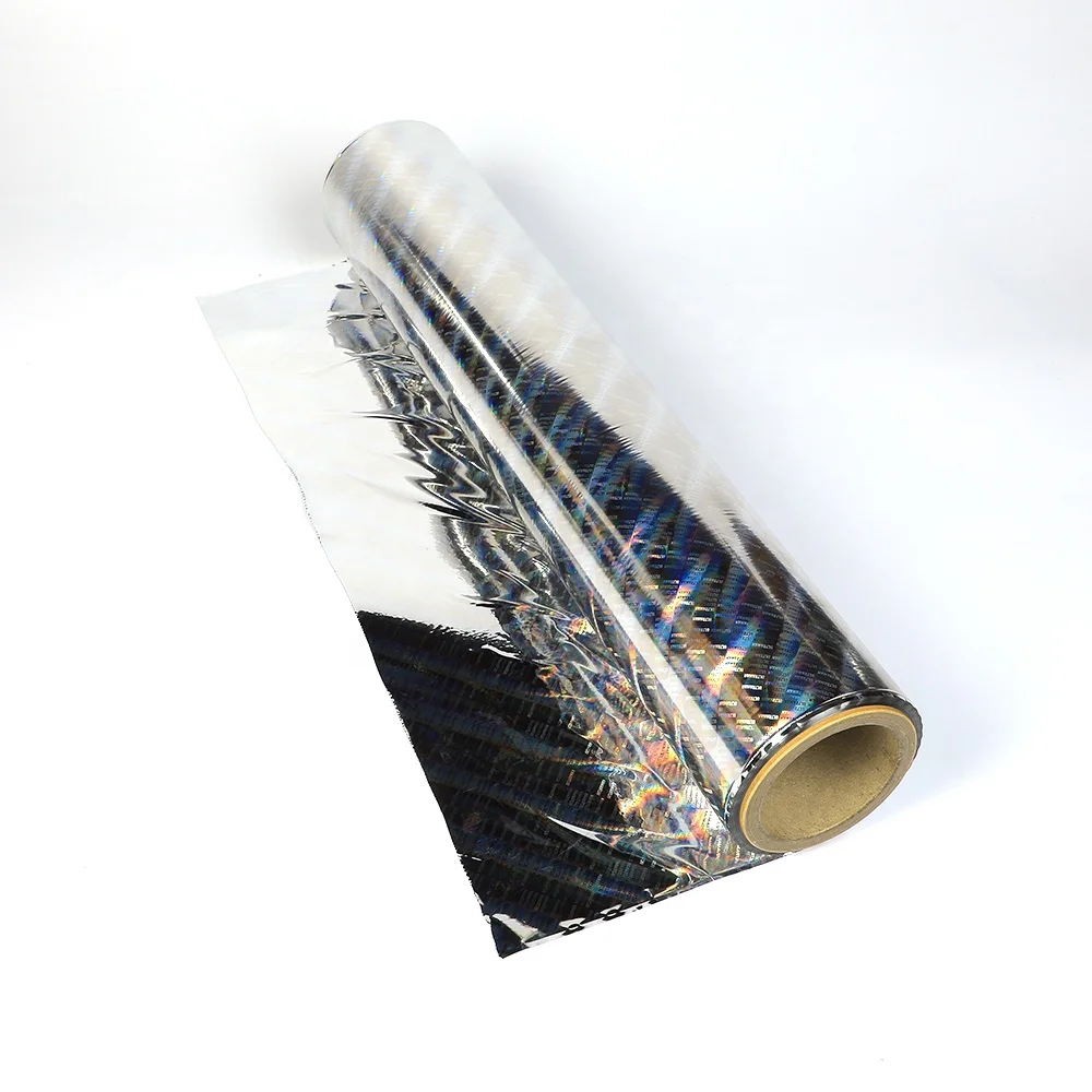 Jinghua лазерная 3D платиновая рельефная Высококачественная теплопередающая индивидуальная гравировочная Лазерная голографическая пленка для карт