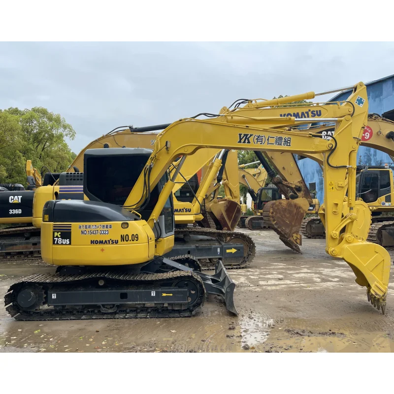Используемые Экскаваторы Komatsu Pc78us 7 тонн производство экскаваторы экскаватор Pc30 Pc35 Pc40 Pc56 Pc60 Pc70 Pc78 Pc110