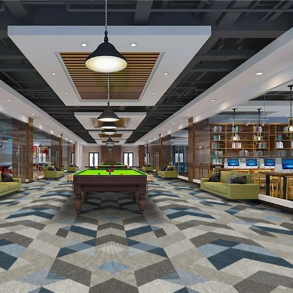 wholesale high quality eco-friendly large flooring whole room 3D carpet billiard KTV casino office carpet