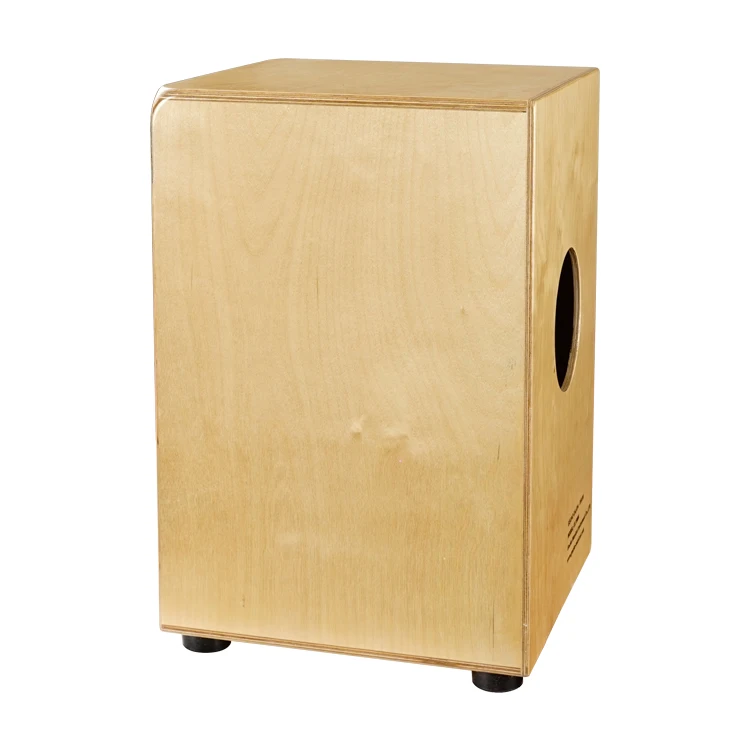 GECKO CL19CP Cajon box drum high quality percussion musical instrument birch wood Cloud wood cajon drum with steel string