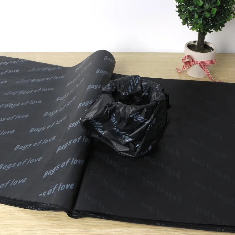 High Quality black tissue wrapping paper for packaging custom tissue paper custom logo for clothing shoes wine flower packaging