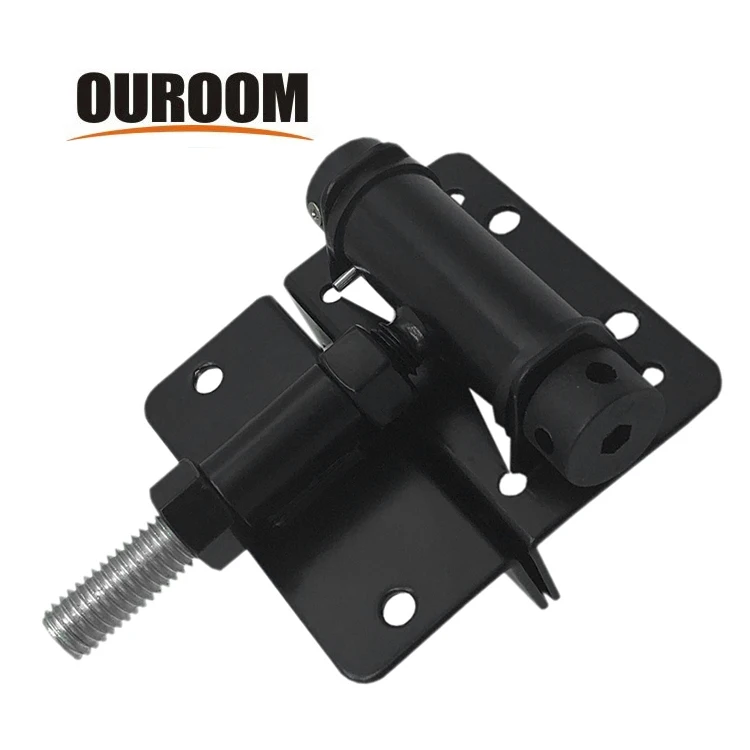 Adjustable Ornamental Fence Hinges Gate Heavy Stainless Steel Self Closing  Hinge