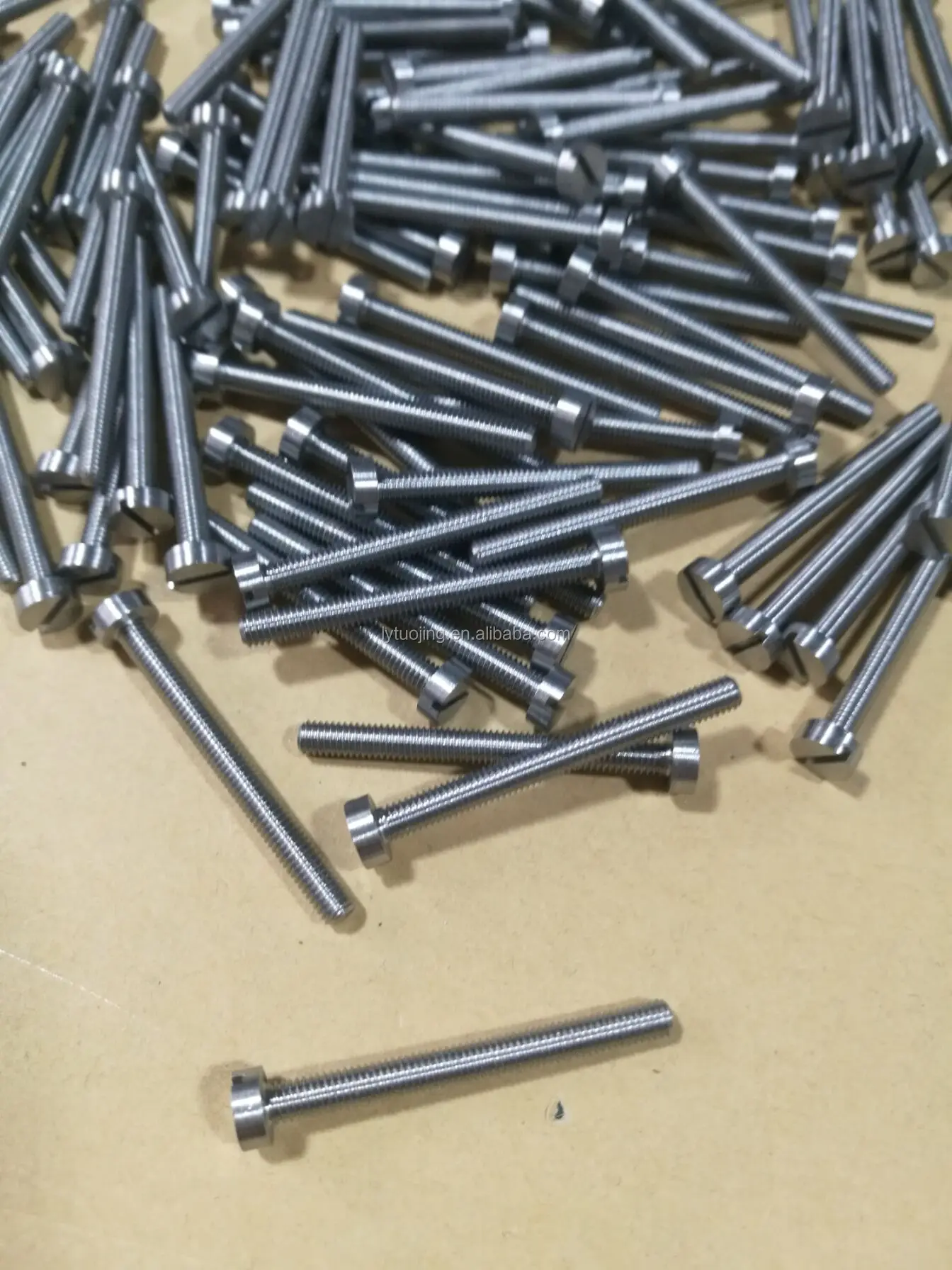 slotted head molybdenum screw M3 DIN 84