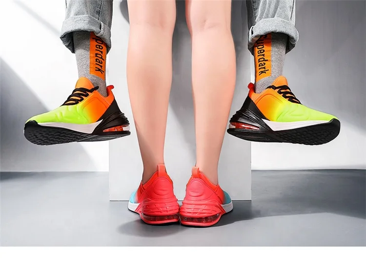
Chinese Footwear Manufacturer Air Cushion Sports Shoes Couples Sneakers Fashion Women Men Running Jogging Casual Shoes 
