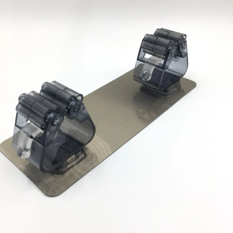 
Samanl made wholesale hot sale single packing two colors wall mounted home plastic broom mop holder 