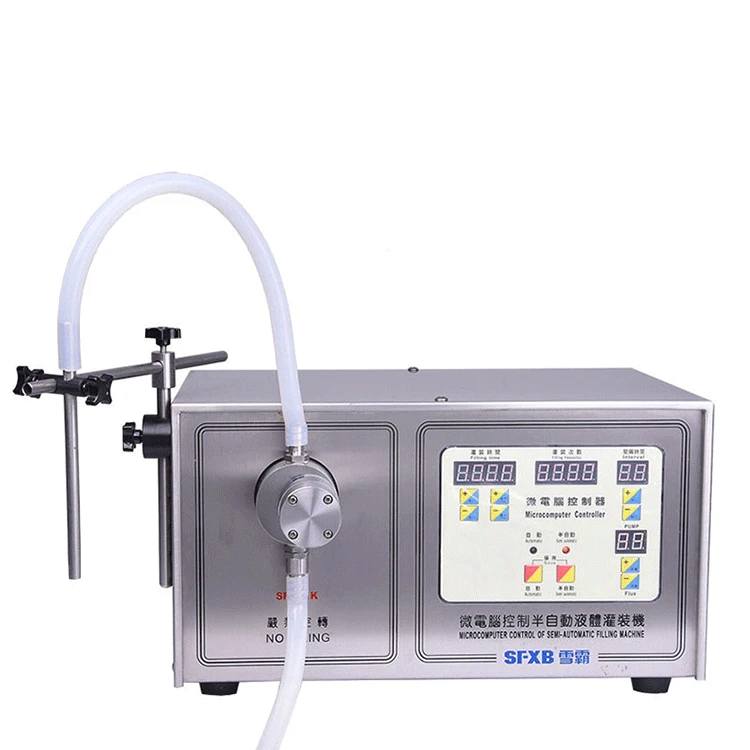 SF-1-1 Small Essential Oil Perfume Filling Machine Cosmetic Magnetic Pump Filling Machine