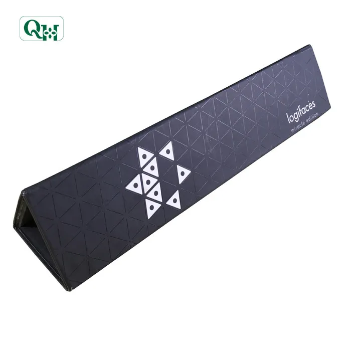 
Small creative foldable triangular prism paper packaging box 