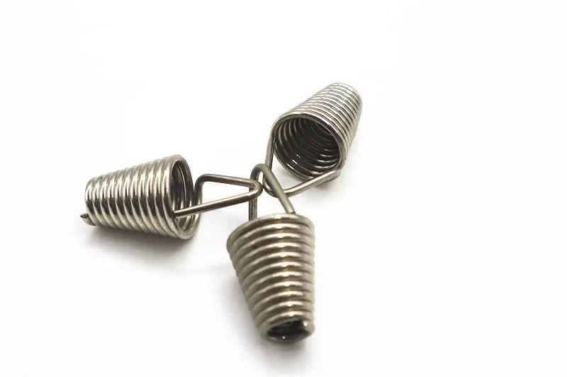 Factory Stainless Steel Compression Hair Clip Double Torsion Pressure Spiral Spring