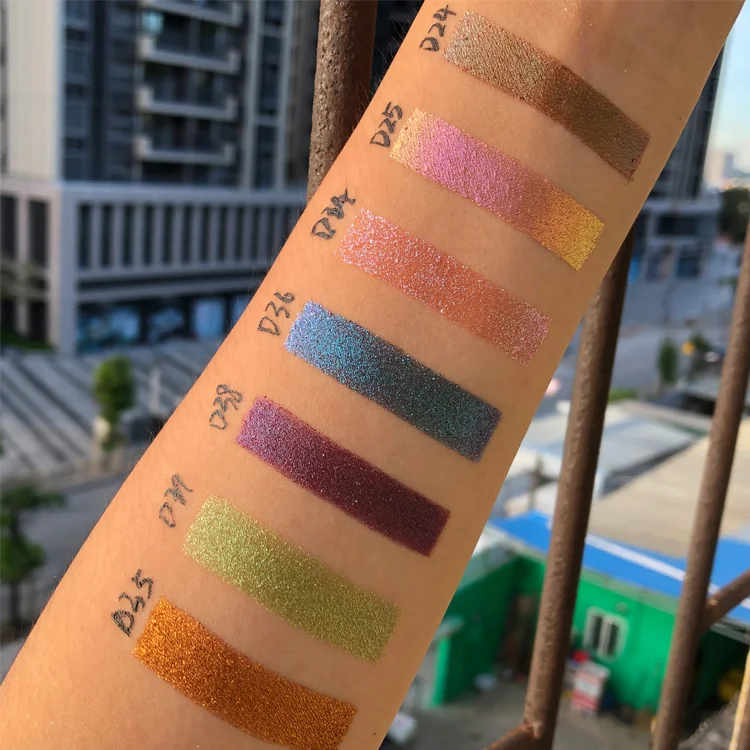 Customization Pressed Duochrome Eyeshadow Pigment Powder 100 Colors Multi Eyeshadow