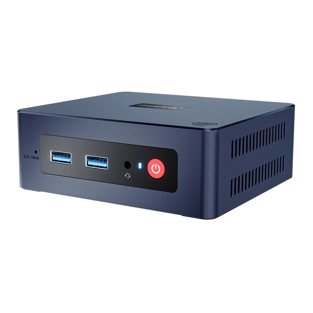 Intel Gemini Lake N5095 DDR4 256GB SSD Client PC 4K Dual Lan  X86 Industrial Fanless MINI PC