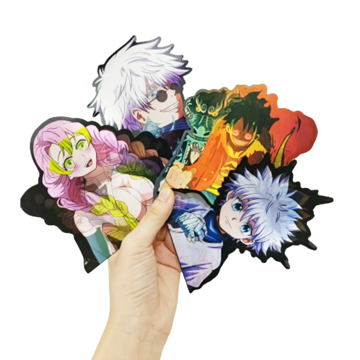 Wholesale Anime 3D Stickers Custom Demon Slayer 3D Anime Motion Stickers Hottest  Waterproof Car Decals Laptop Wall Decor