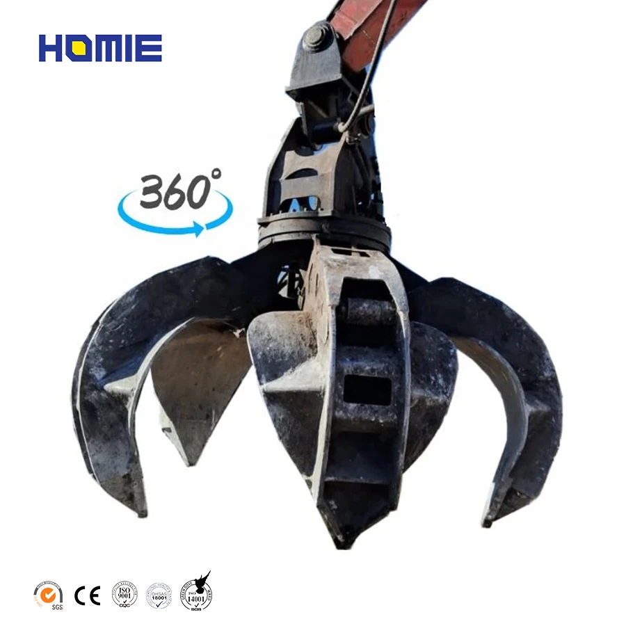 Scrap Handling Grapples Grab Orange Peel Grapple With Good Performance And High Quality