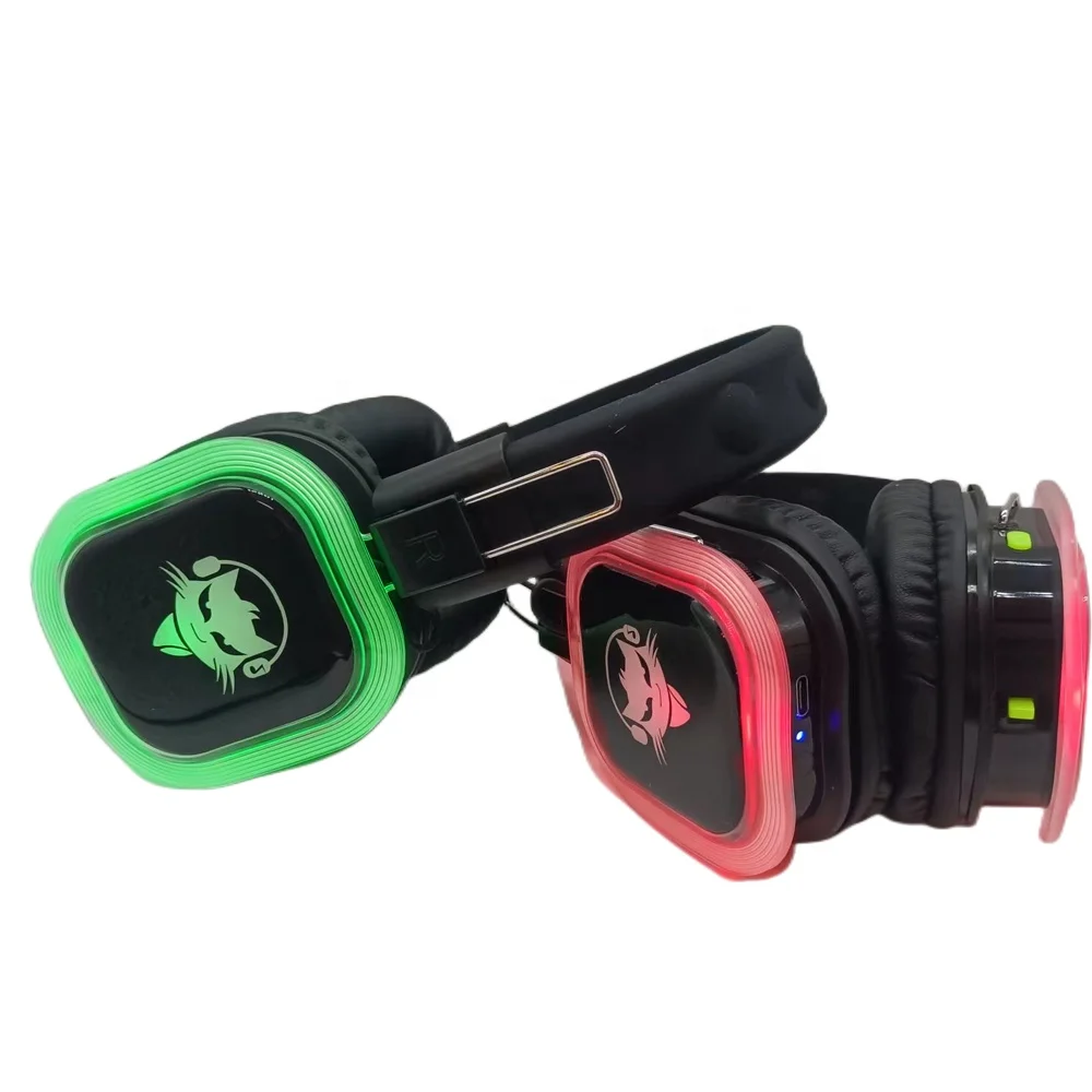 The Factory supply Rechargeable Silent Disco Wireless headphone for House Party