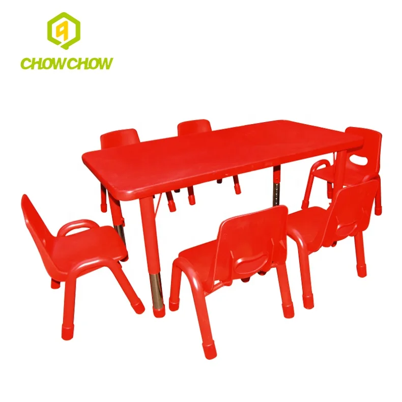 Height Adjustable Children Furniture Child Study Table