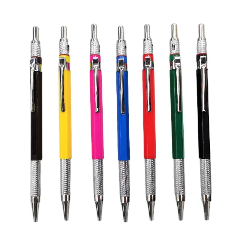 Factory wholesale drawing mechanical pencil 2.0 mm lead sketch drawing pencil with pencil sharpener
