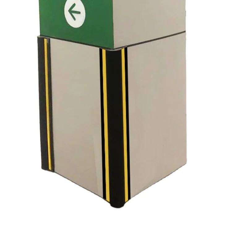 High Quality Car Parking Lot Rubber Bumper Luxury Wall Edge Corner Guard Protector for Garage Parking Lot