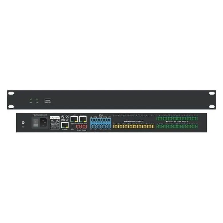 Factory Direct Supply DSP Audio Processor with Three-channel Microphone Input for Superior Professional Sound