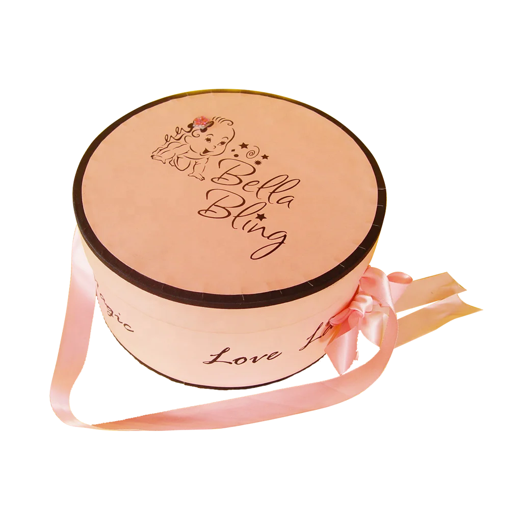 
Recyclable Paper Boxes Hot Sale Safety Craft Paper Packing with Ribbon Handle for Baby Clothing Package Packaging Box Paperboard 