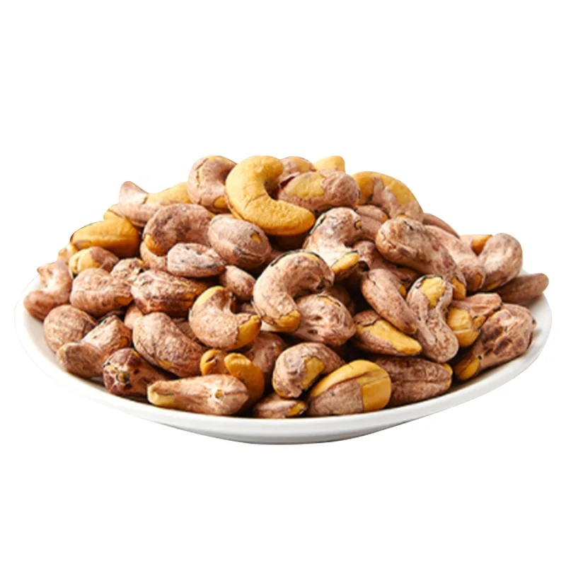 Cashew raw materials for roasted cashew snacks customize flavor competitive price w240 w320 w450 for sale