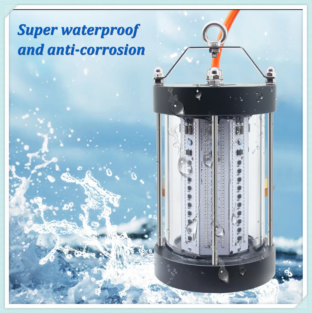 underwater fishing led light 500w On use it in fishing farms Water Fishing led Flood Lights Ship Lamp Squid Attracts light