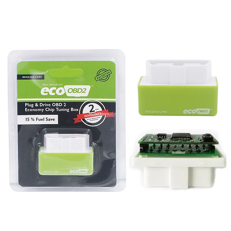 Super Fuel Saving Four colors ECOOBD2 NitroOBD2 Chip Tuning Box ECO OBD2 Nitro OBD2 For Diesel & Benzine cars