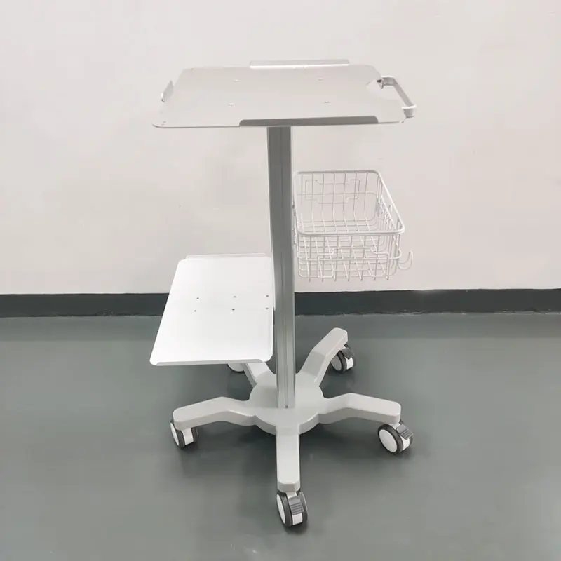 Multi-Functional Diagnostic Ultrasound Trolley Computer Trolley Patient Monitor Trolley for Hospital Use