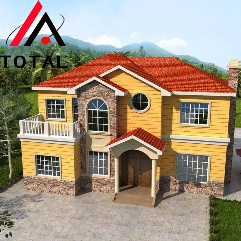 Легкая сборка китайских сборных домов недорого 4 спальни легкая стальная рама дом вилла