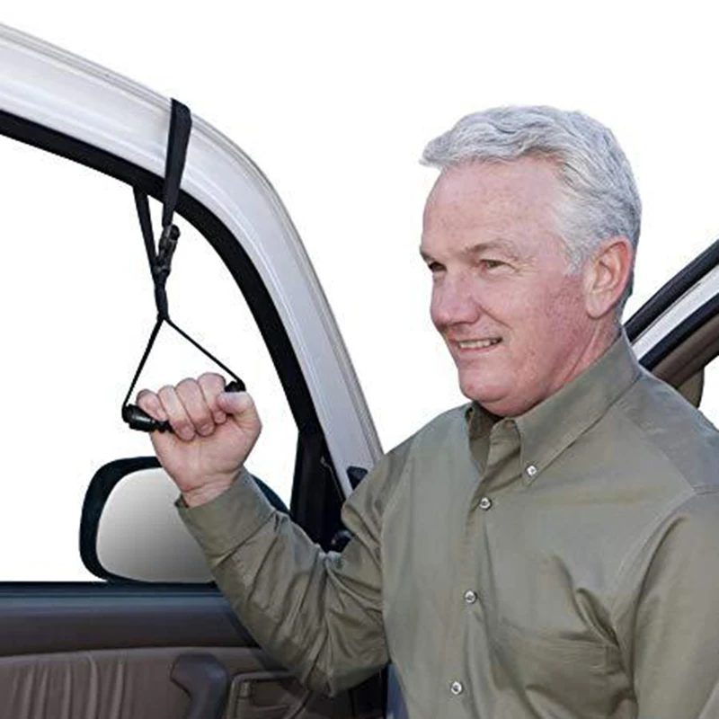 Automotive Standing Aid Adjustable Safety Vehicle Support Handle Portable Nylon Car Assist Device Handle Grip Strap