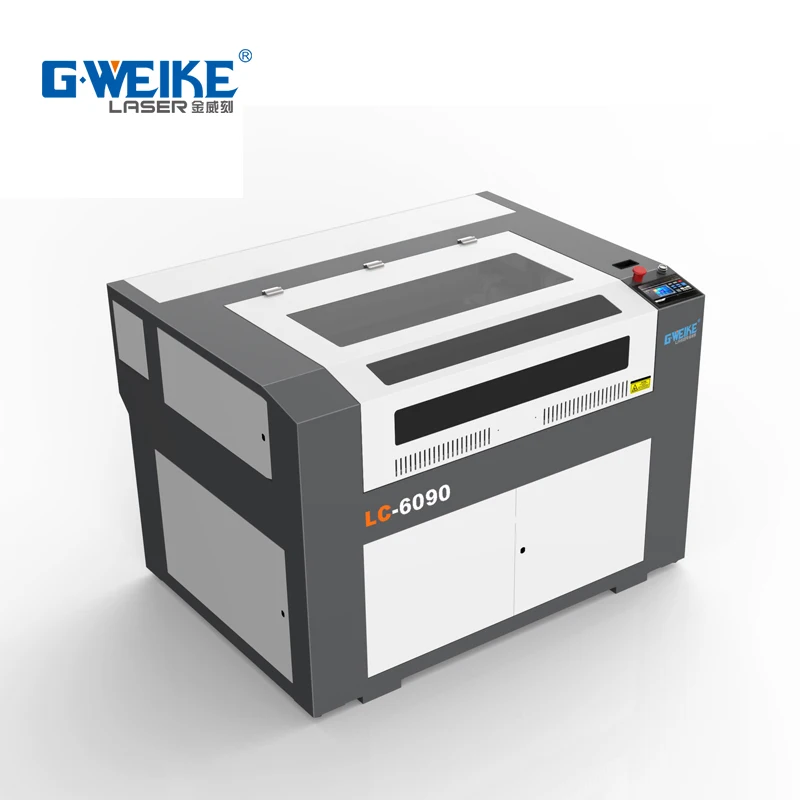 Трехлетняя гарантия гравировальная машина G.weike LC6090 CO2 для лазерной резки дерева акрила ПВХ кожи лазерный гравер