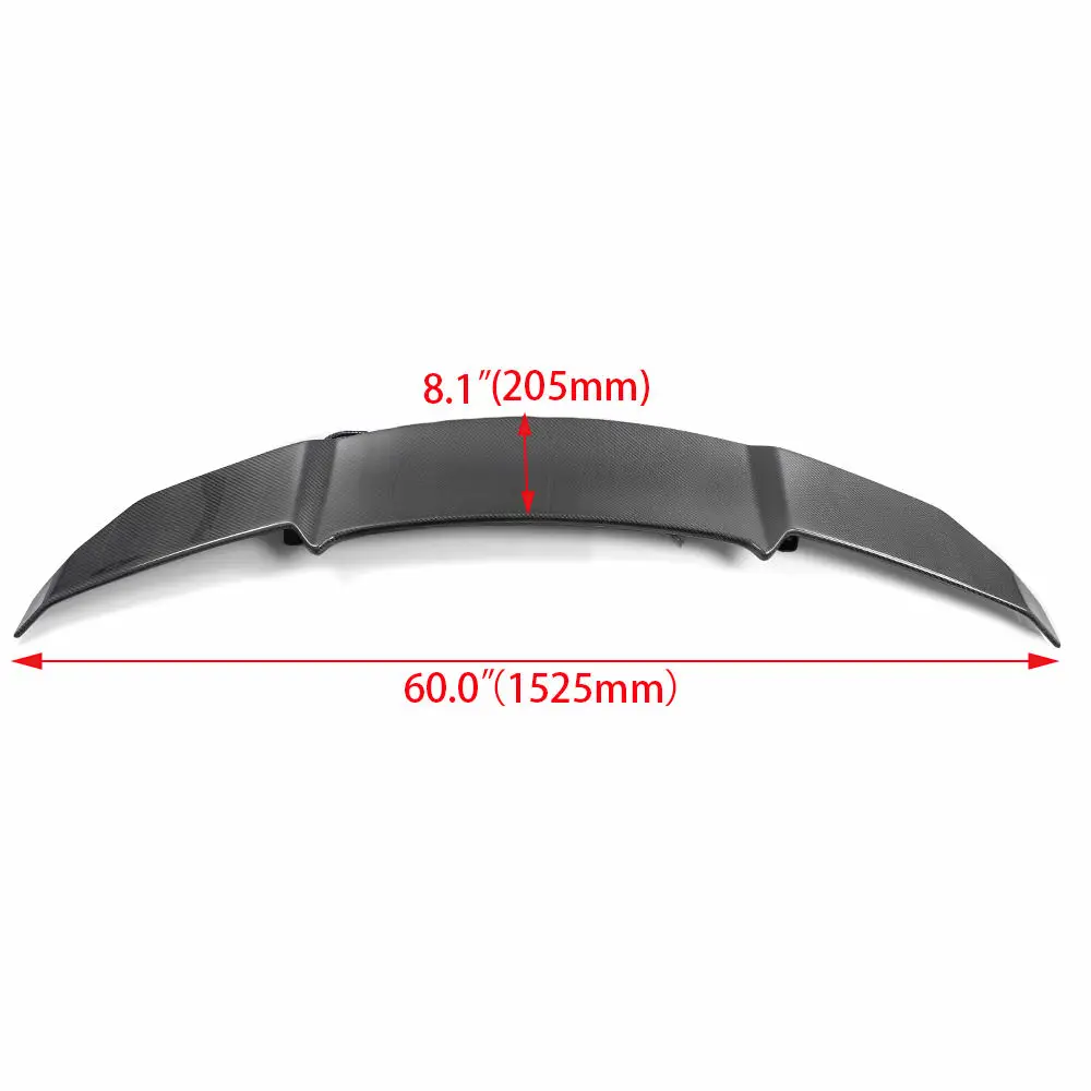 Universal Electric Automatic Rear Spoiler carbon fiber Gt Style Electric lift tail Spoiler