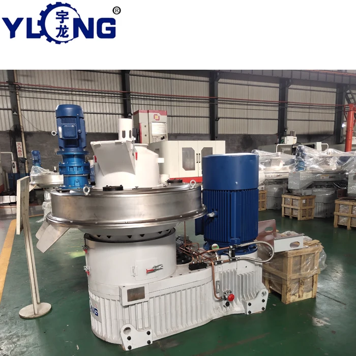 YULONG XGJ560 biomass eucalyptus wood pellet mill machine