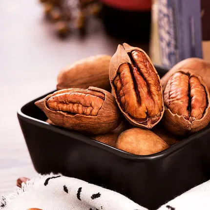 Three Squirrels Pecan 120g creamy flavored snack snacks Daily Nuts roasted dried fruit pecan longevity fruit